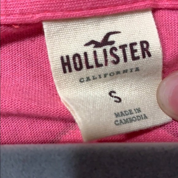 Hollister tee short sleeves pink - Picture 3 of 3